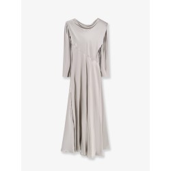 Satin long dress