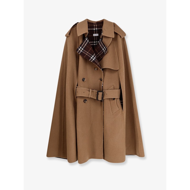 Belmont virgin wool cape