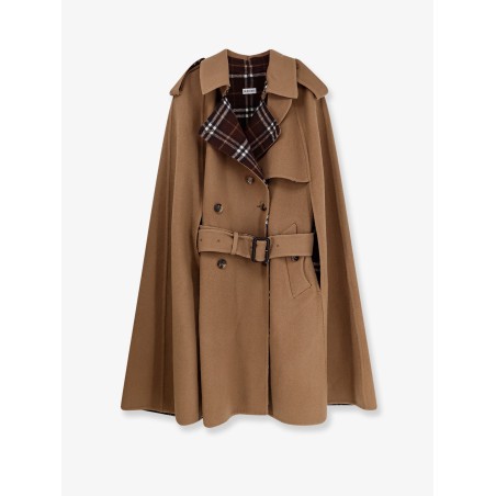 Belmont virgin wool cape