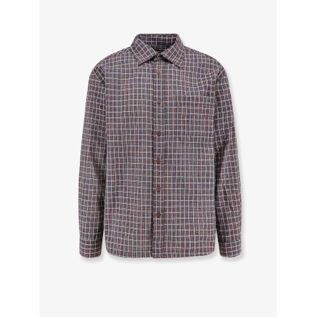 WBBuzo Chuck cotton blend shirt with check print