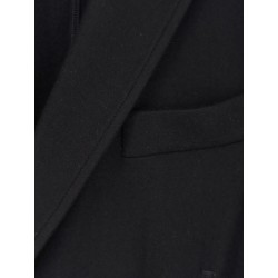 Double-breasted cashmere blazer