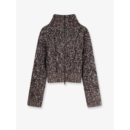 Wool and cashmere cardigan with sequins