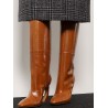 Fendi Arco hagfish leather boots