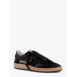 Ball Star low-top suede sneakers with used effect
