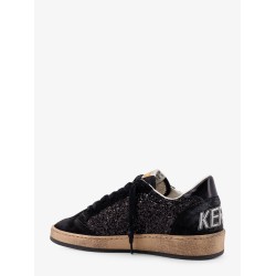 Ball Star low-top suede sneakers with used effect