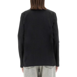 T-SHIRT CON LOGO PENNELLATO