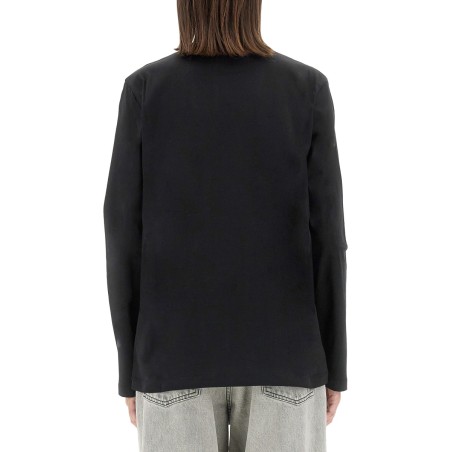 T-SHIRT CON LOGO PENNELLATO