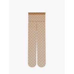 Nylon tights with all-over GG motif