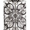 Silk jacket with Maiolica print