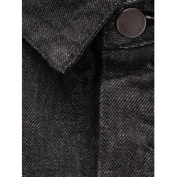 Herculean black denim shirt/jacket