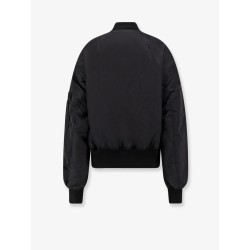 Broad nylon bomber
