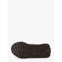 Suede sneakers with Monili detail on the back