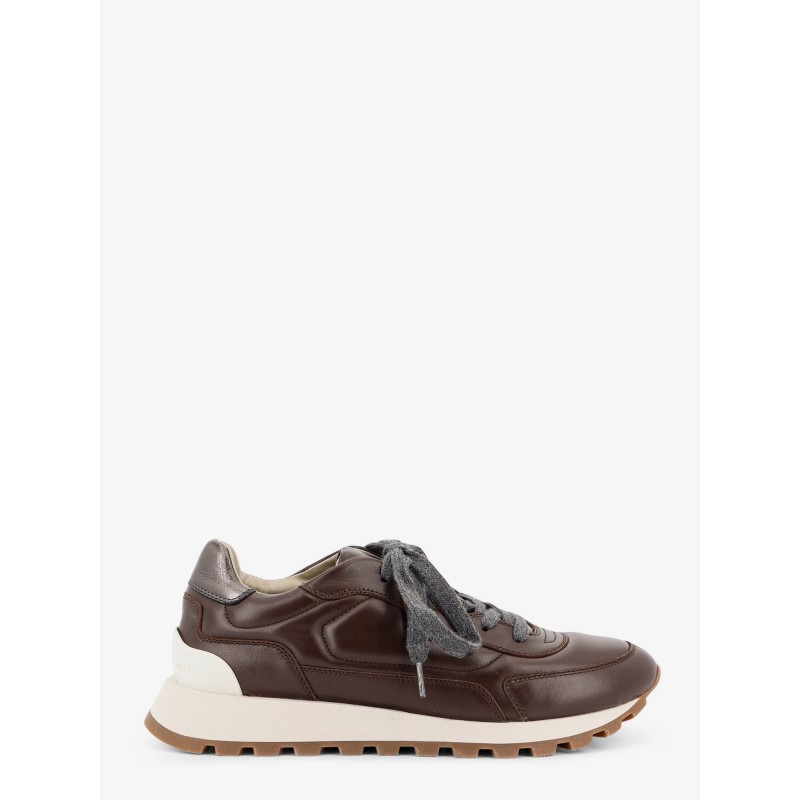 Low-Top leather sneakers