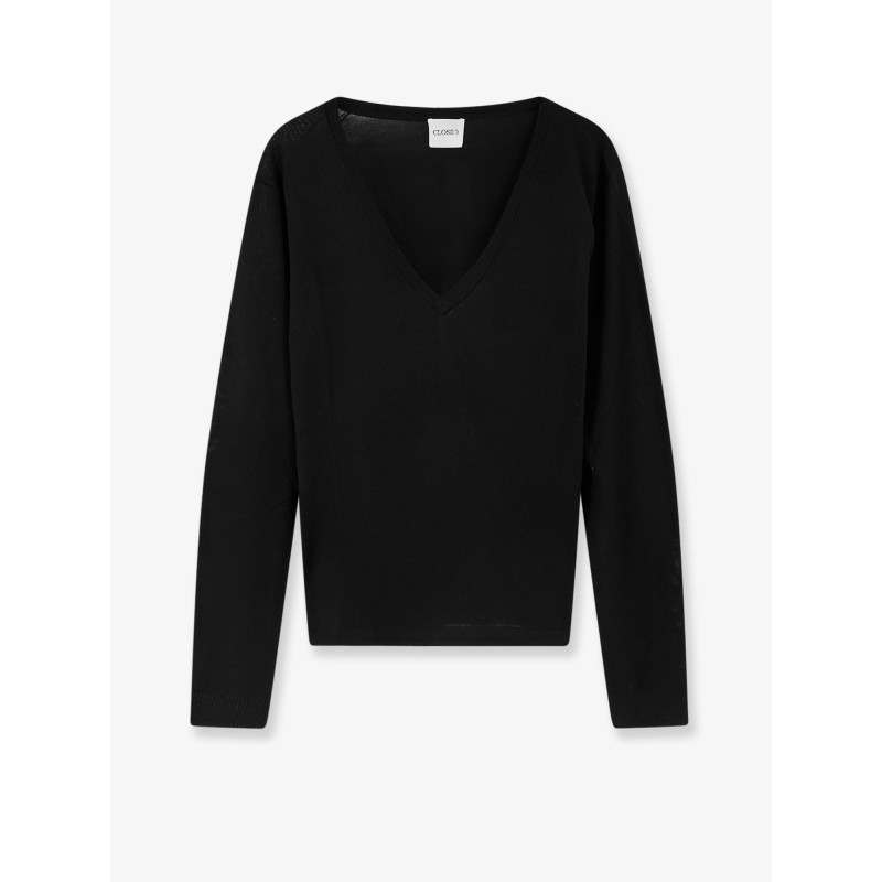 Wool and silk blend sweater