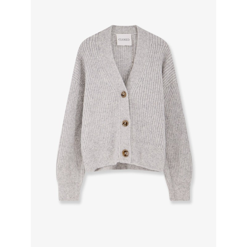 Wool blend cardigan