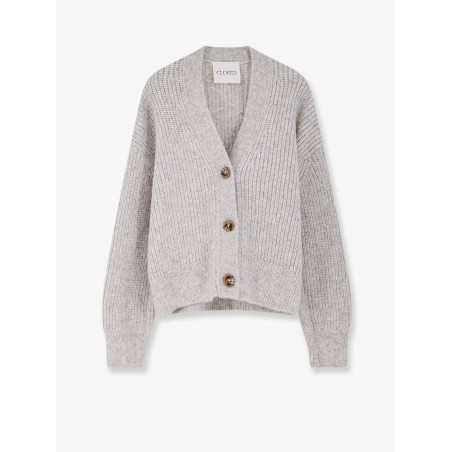 Wool blend cardigan