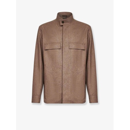 Wool overshirt