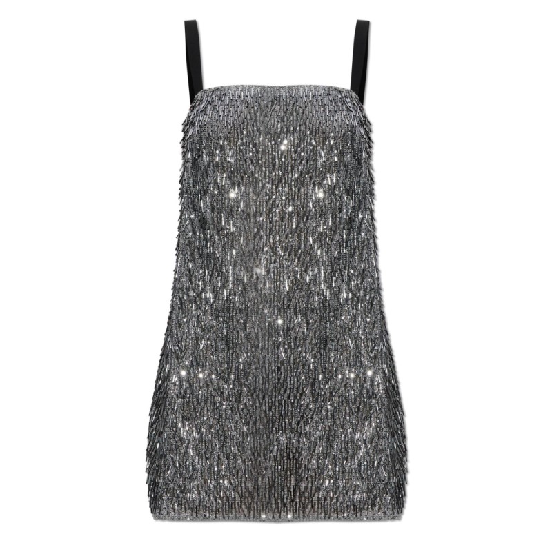 SEQUINED MINI DRESS