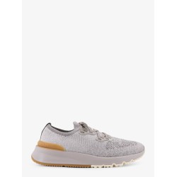 Melange knit sneakers