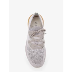 Melange knit sneakers
