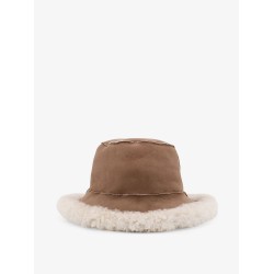 Shearling hat