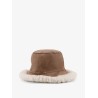 Shearling hat