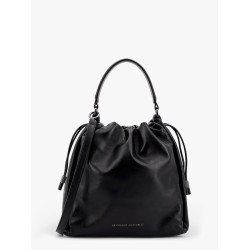 Bucket Mellow leather bucket bag with Monili detail