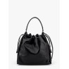 Bucket Mellow leather bucket bag with Monili detail