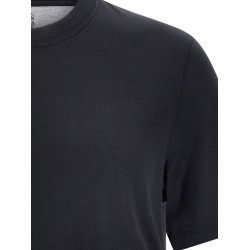 Silk and cotton blend t-shirt