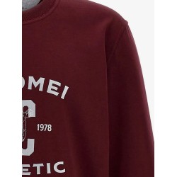 Cotton sweatshirt with print on the front