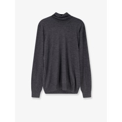 Cashmere and silk turtleneck