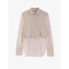 Cotton blend shirt with Monili detail