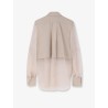 Cotton blend shirt with Monili detail