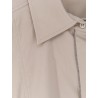 Cotton blend shirt with Monili detail