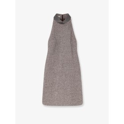 Virgin wool mini dress