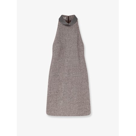 Virgin wool mini dress