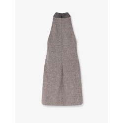 Virgin wool mini dress