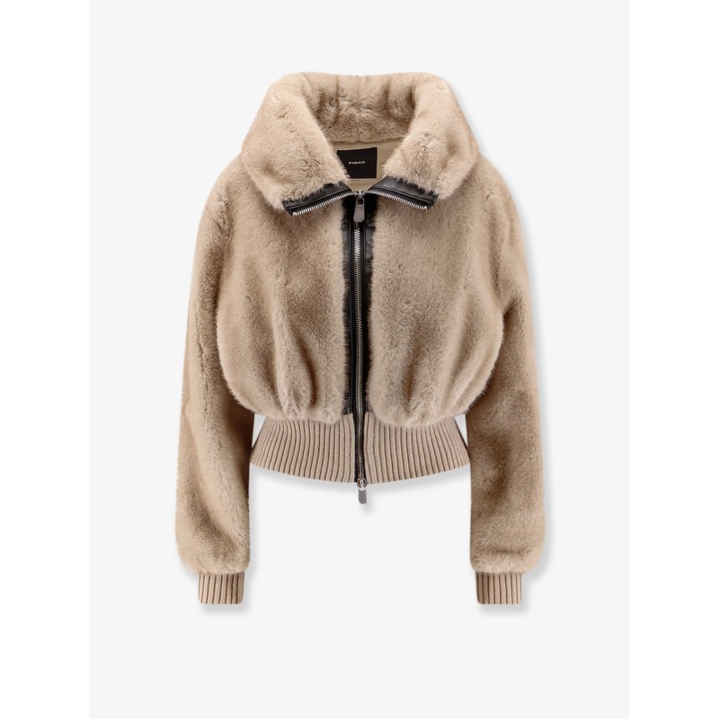 Bagels synthetic fur jacket