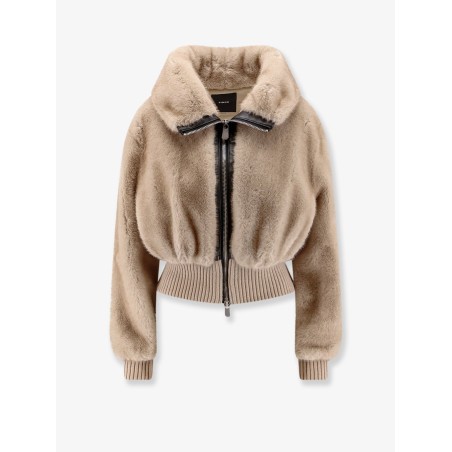 Bagels synthetic fur jacket