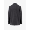 Wool melange blend blazer