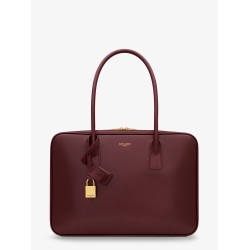 Sac de Jour in Box leather handbag with metal lock detail
