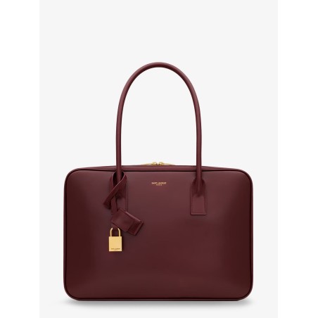 Sac de Jour in Box leather handbag with metal lock detail
