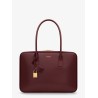Sac de Jour in Box leather handbag with metal lock detail