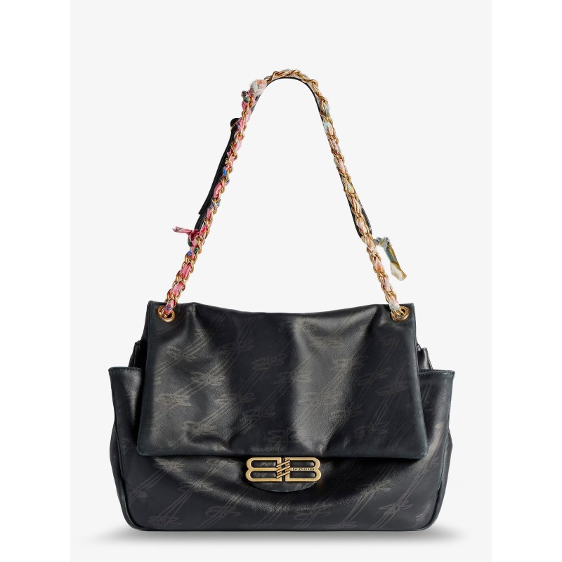 Darling leather shoulder bag with BB logo on the front