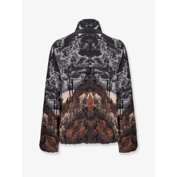 Knitted cotton and wool jacket