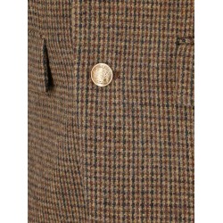 Unisex wool blend blazer