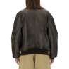 LEATHER BOMBER JACKET LEATHER BOMBER JACKET