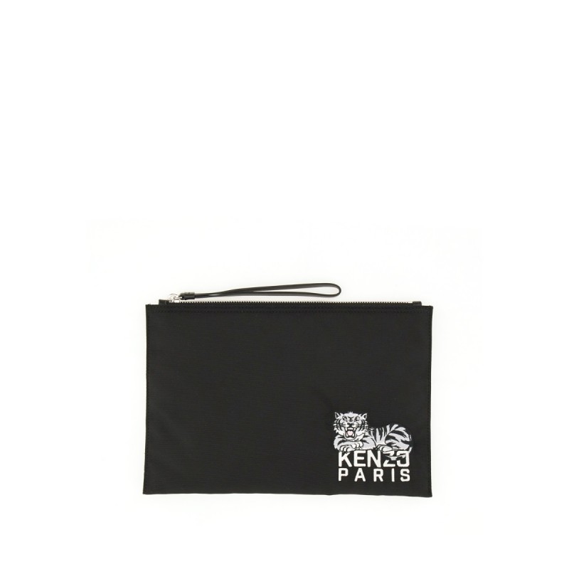 LARGE "KENZO HAPPY TIGER" CLUTCH