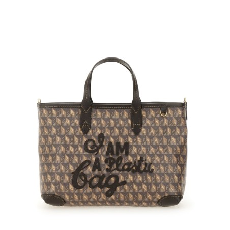 BORSA TOTE "I AM A PLASTIC BAG" XS