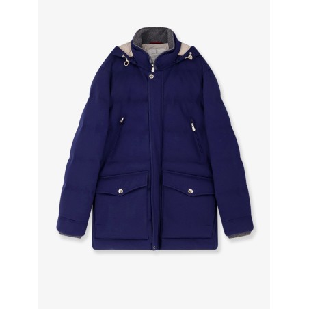 Padded wool jacket